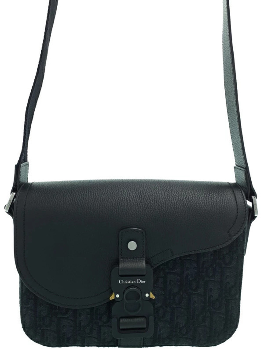 Christian Dior Oblique Saddle Flap Messenger Bag Shoulder